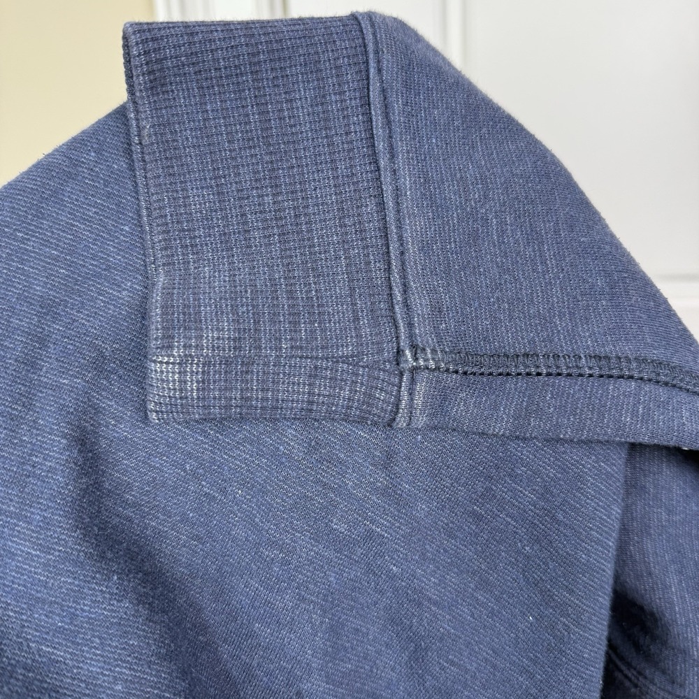 Mountain Hardwear Sweatshirt Mens Medium Blue Crewneck Pullover Pockets Workwear - Picture 8 of 10